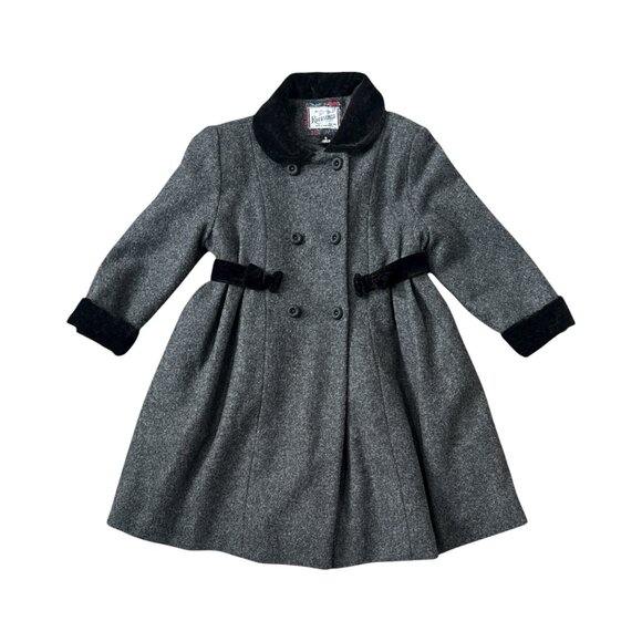 GIRLS WOOL COAT BY ROTHSCHILD - Picture 1 of 7
